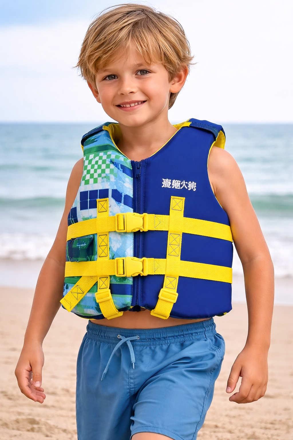 Colete Salva-Vidas Infantil – Colete de Natação Ajustável de Segurança (AYD273-86) (AYD273-85)