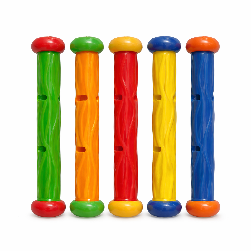 Conjunto de Palitos de Mergulho para Crianças – Jogo de Piscina Subaquático (5 Peças)-AYD273-60