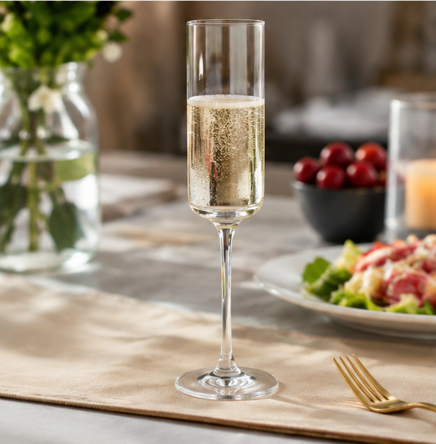 Conjunto de 6 Flutes de Champanhe Deli Glass (TAC4007)