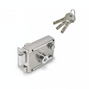 Phillips HS-4000 IF Left-Hand Surface-Mounted Door Lock Chrome