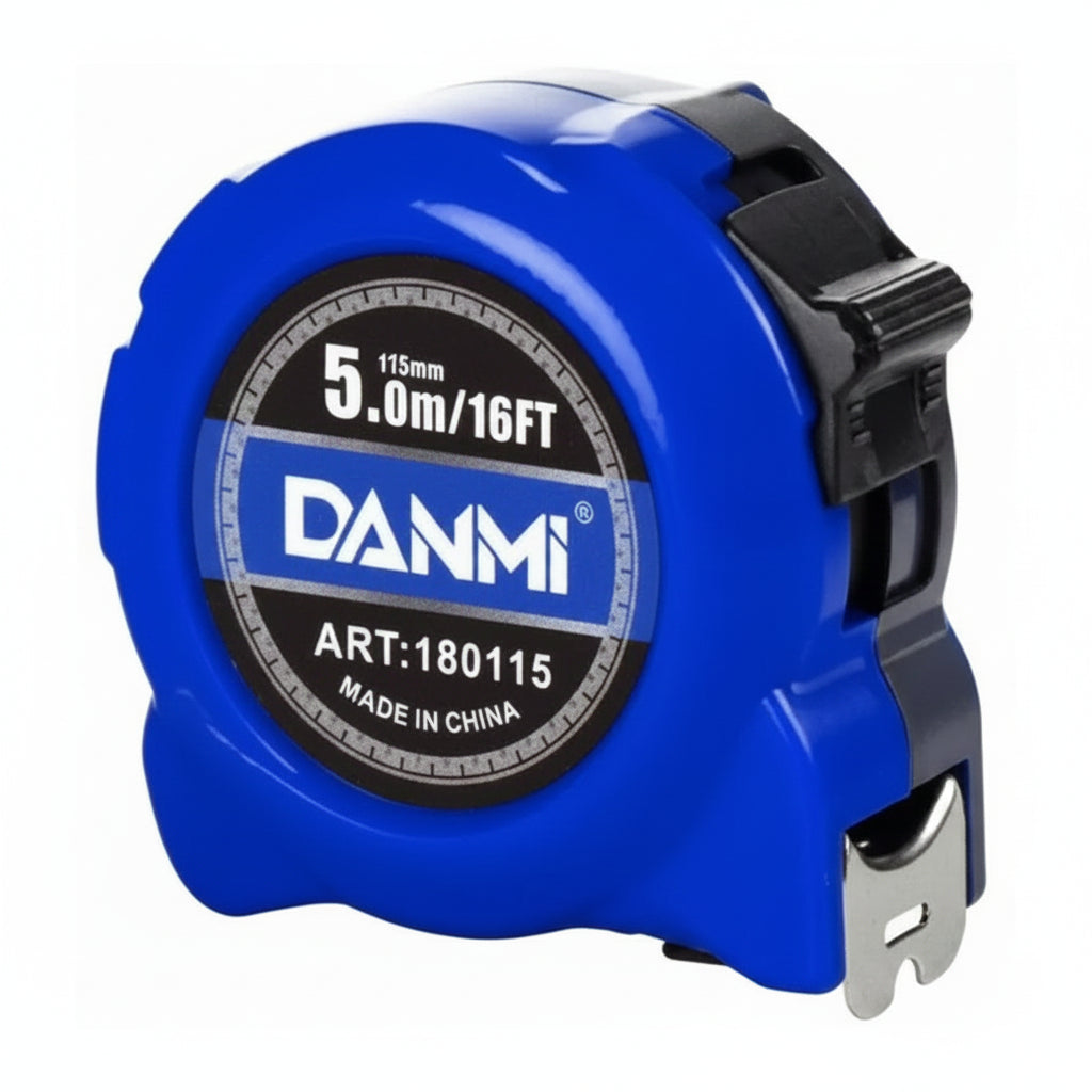 Danmi 5m Retractable Measuring Tape with Magnetic Hook 16mm