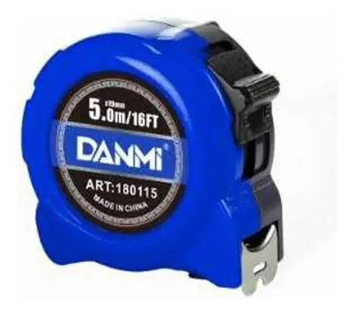 Danmi 5m Retractable Measuring Tape with Magnetic Hook 16mm