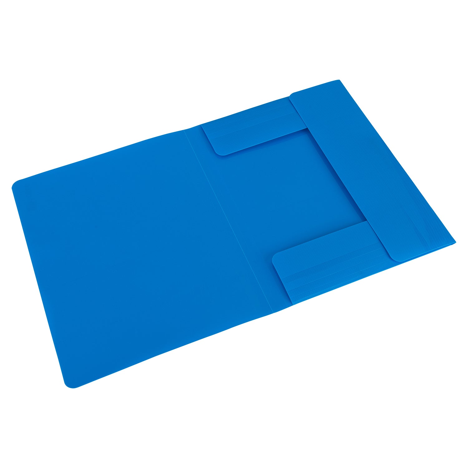 Deli Rio A4 3-Flap Elastic Document Folder Translucent