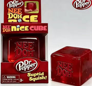NeeDoh Dr Pepper Nice Cube Squishy Sensory Fidget Toy