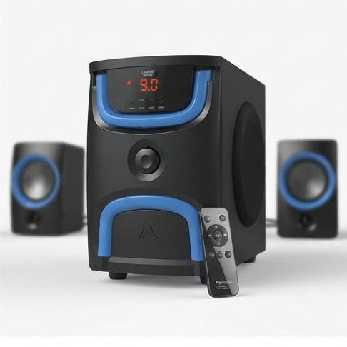 Panmic PA-A3 Multimedia Speakers: Cinematic Sound Immersion with Deep Bass and Total Control - (PA-A3)
