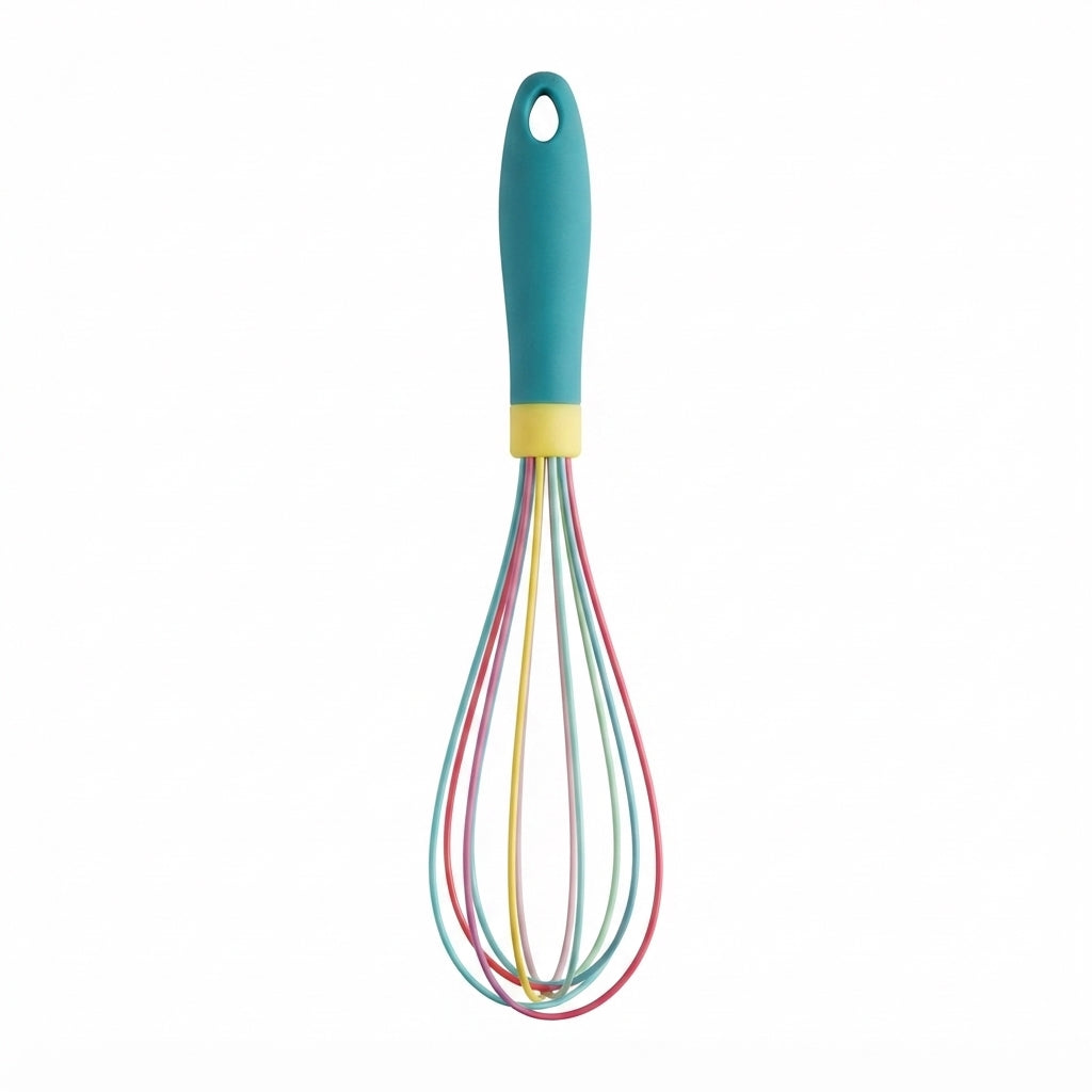 Batedor de Silicone Colorido: Misturas Homogéneas Sem Riscar as Suas Panelas - (AYD256-272)