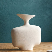 Medium Modern Sculptural Ceramic Vase - (AYD312-18)