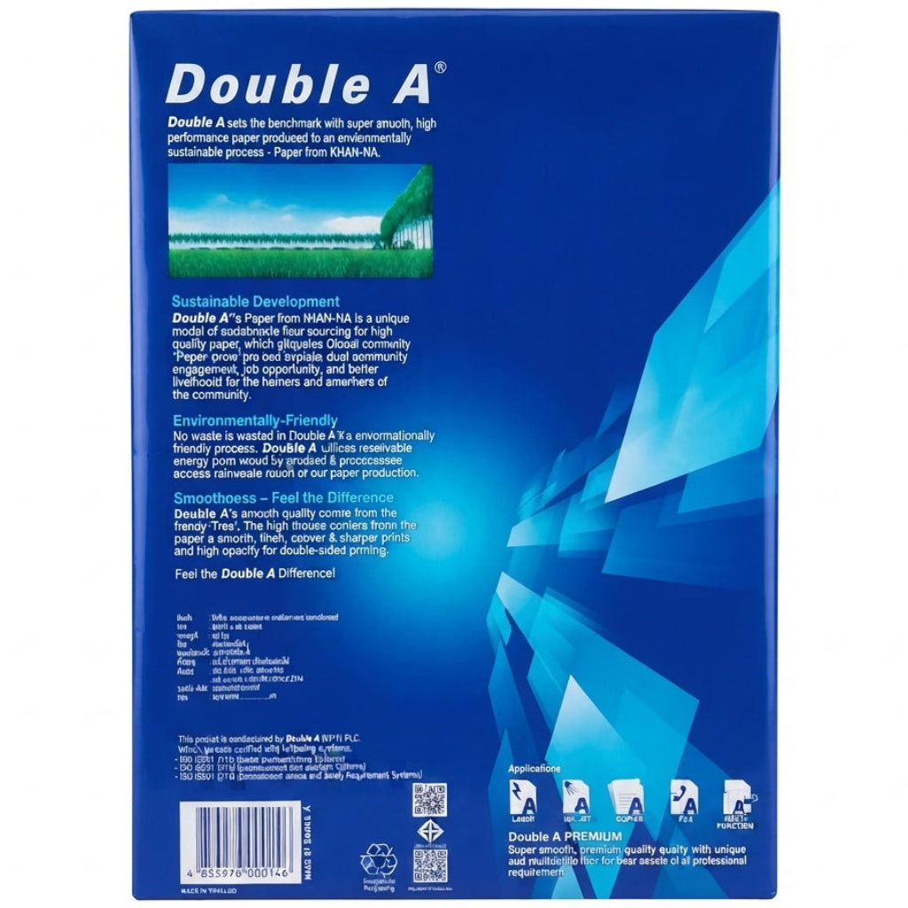 Double A 80gsm A3 Copy Paper 500 Sheets - (A3D500)