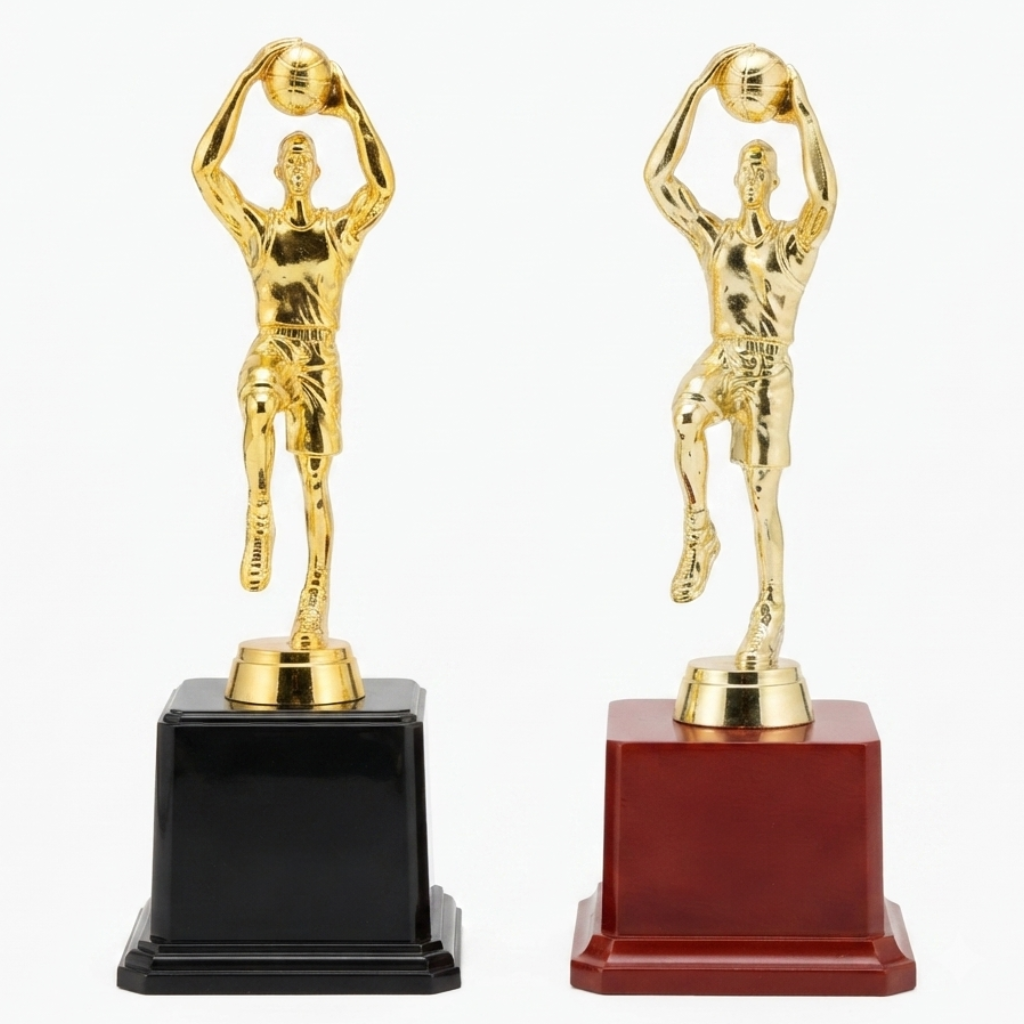 Troféu Lances de Ouro: Homenagem à Precisão e ao Talento no Basquete - (AYD82-23)