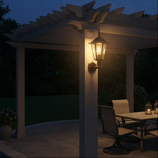 Luminária Balizador Colonial para Muros: Charme e Iluminação Sofisticada - (can0411)