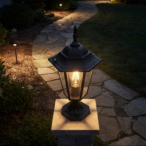 Luminária Balizador Colonial para Muros: Charme e Iluminação Sofisticada - (can0411)