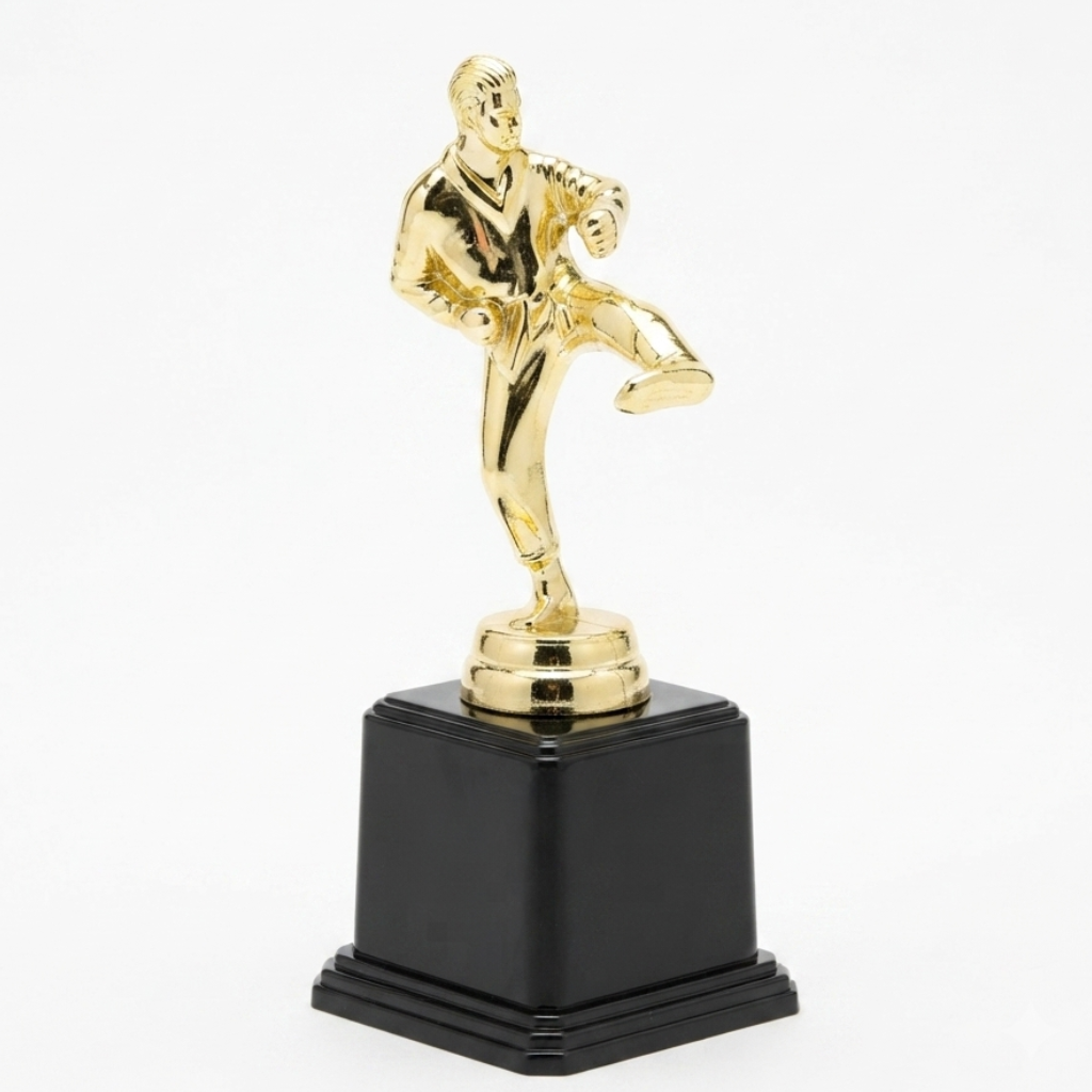 Troféu de Combate: A Glória e a Determinação em Forma de Estatueta - (AYD276-71)