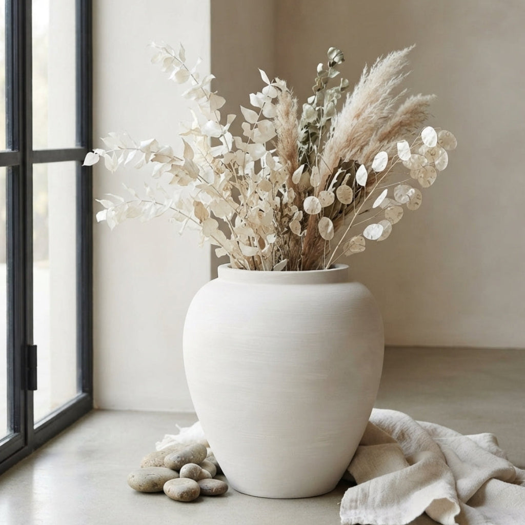 Elegant Minimalist Ceramic Vase, 26cm - AYD312-27