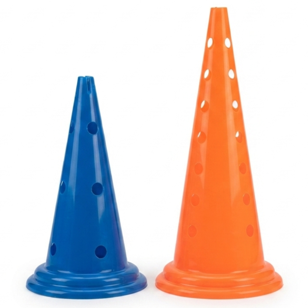 Suwimut 24 Pack Plastic Agility Cones 9-Inch Soccer Training Markers - (AYD274-60 / AYD274-61)