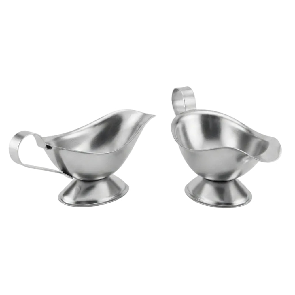 Molheira Clássica em Aço Inox, 8OZ: Elegância e Sofisticação para Servir à Mesa - (AYB233-78)