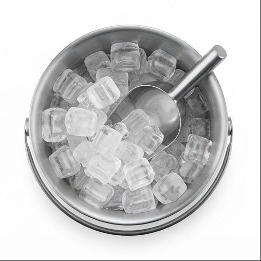 Balde de Gelo em Aço Inoxidável 3 Litros com Alça Resistente: Praticidade e Charme para o Seu Bar - (AYD233-125)
