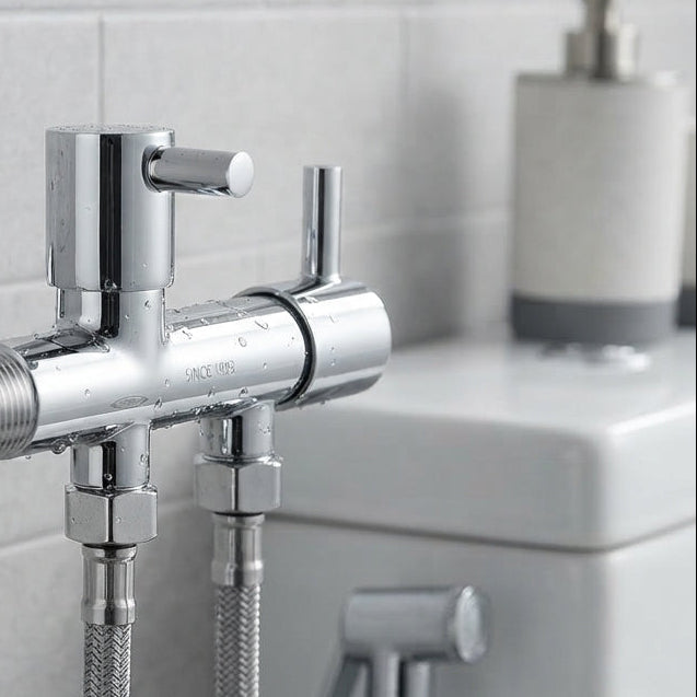 Torneira de Luxo com Múltiplas Saídas – Estilo e Funcionalidade em Aço Cromado - (tor0201)