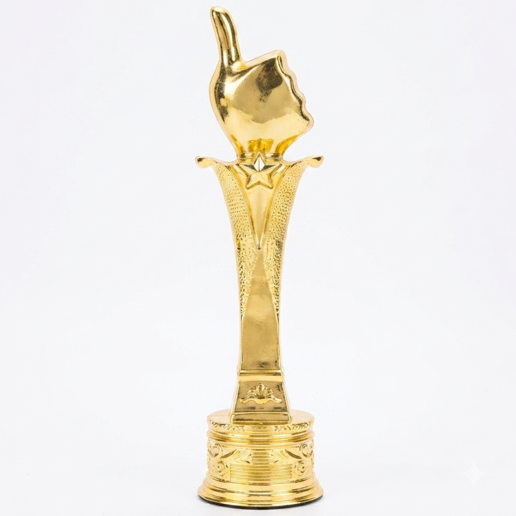 O Polegar de Ouro: Um brinde à excelência e ao trabalho bem-feito - (AYD82-9)