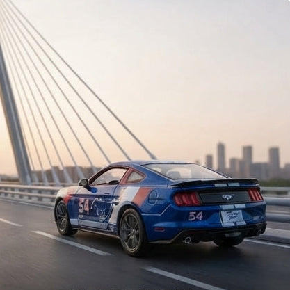 Ford Mustang GT 2018 Edição Limitada: Produto Oficial Licenciado com Acabamento Premium - (AYC315-2)