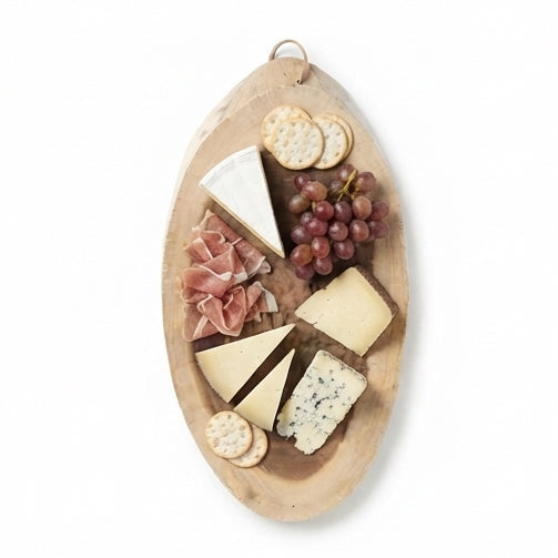 Organic Chopping Board 49cm: Natural Elegance for Serving and Cutting - (AYD305-81)