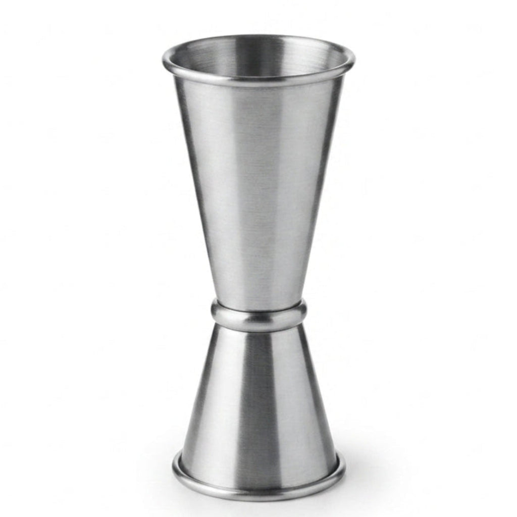 Dosador Duplo 25/50ml em Inox: Precisão Profissional e Elegância para Seus Drinks - (AYB233-47)