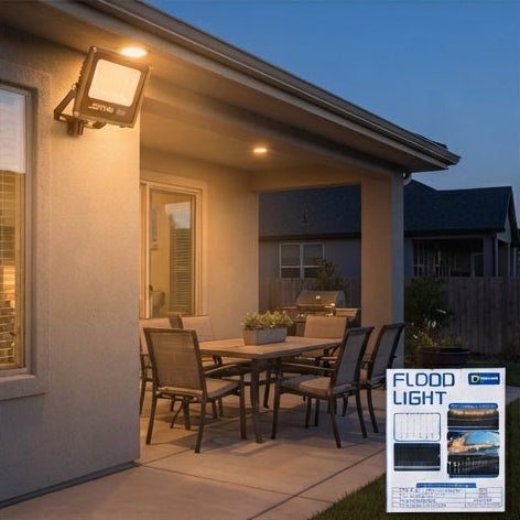 Refletor LED 30W Jortan IP66: Brilho Intenso, Proteção Máxima Contra Intempéries e Efeitos de Luz Exclusivos - (AYA147-6)