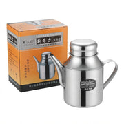 Tradição e Sabor, 11OZ: Galheta Profissional para Azeite e Óleo em Inox - (GAL4008)