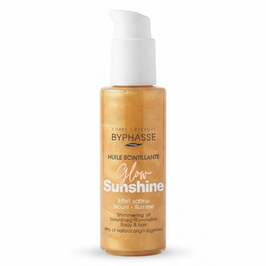Glow Sunshine Byphasse – O Seu Segredo para uma Pele e Cabelo Dourados e Luminosos