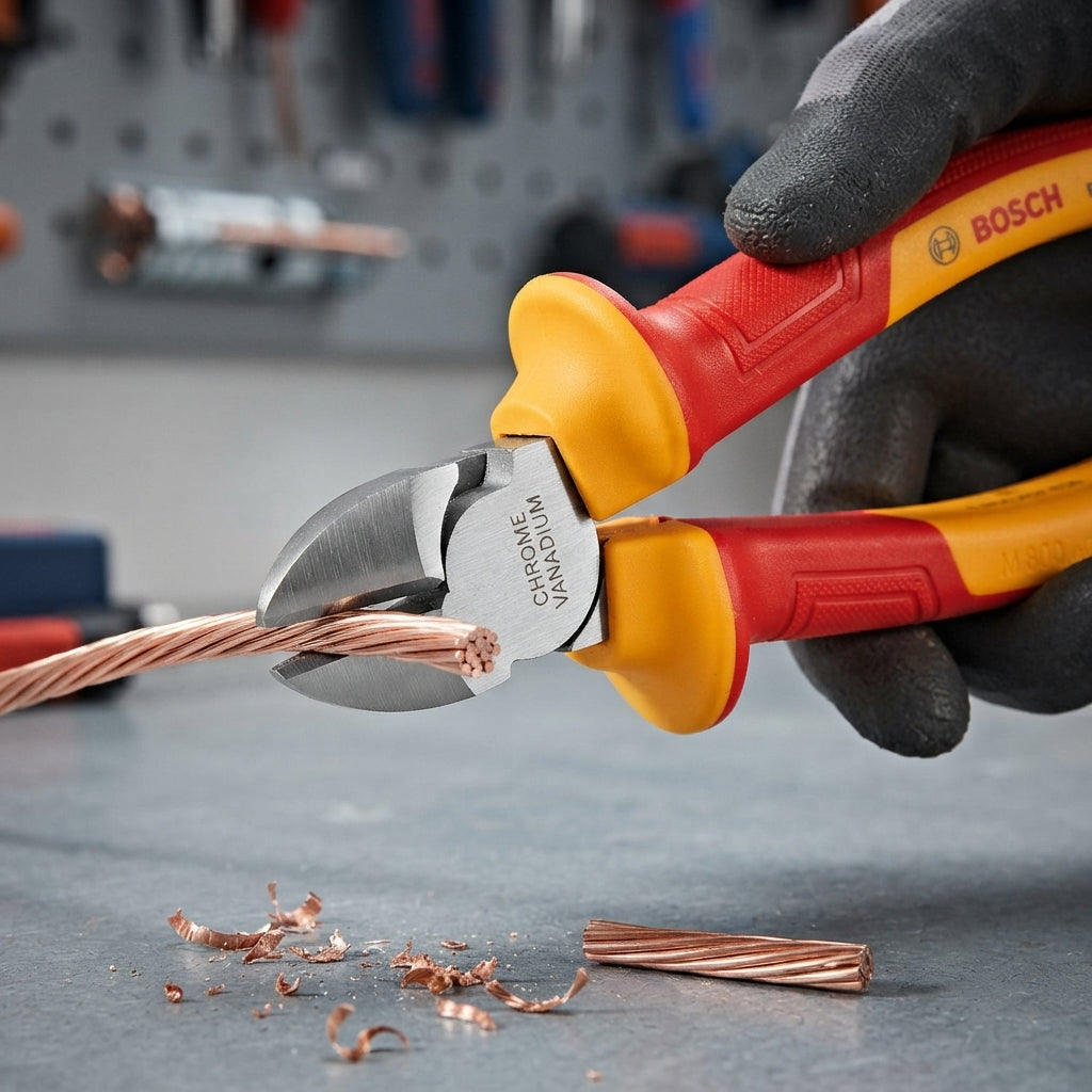 Bosch Professional VDE Diagonal Side Cutter 160mm - (ali9411)
