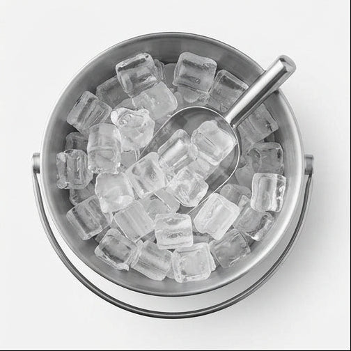 Stainless Steel Bucket 6L Maximum Capacity: Sophistication and Practicality for Large Celebrations - (AYD233-127)