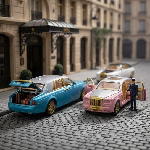 Luxo em Escala Reduzida: Carrinhos Colecionáveis com Detalhes Premium - (AYC169-18)