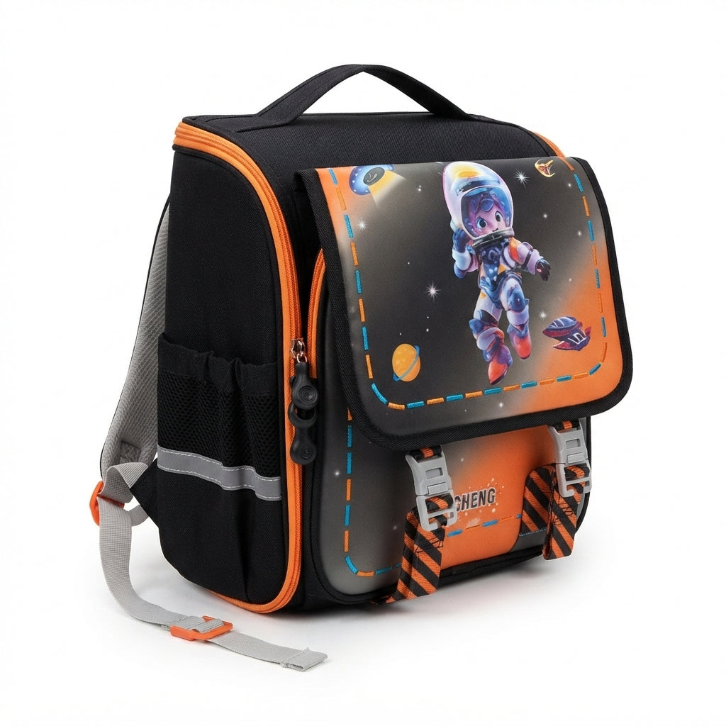 Mochila Ergonômica Escolar com Alças Ajustáveis: Design Mágico e Proteção para a Rotina Escolar - (AYC180-3)