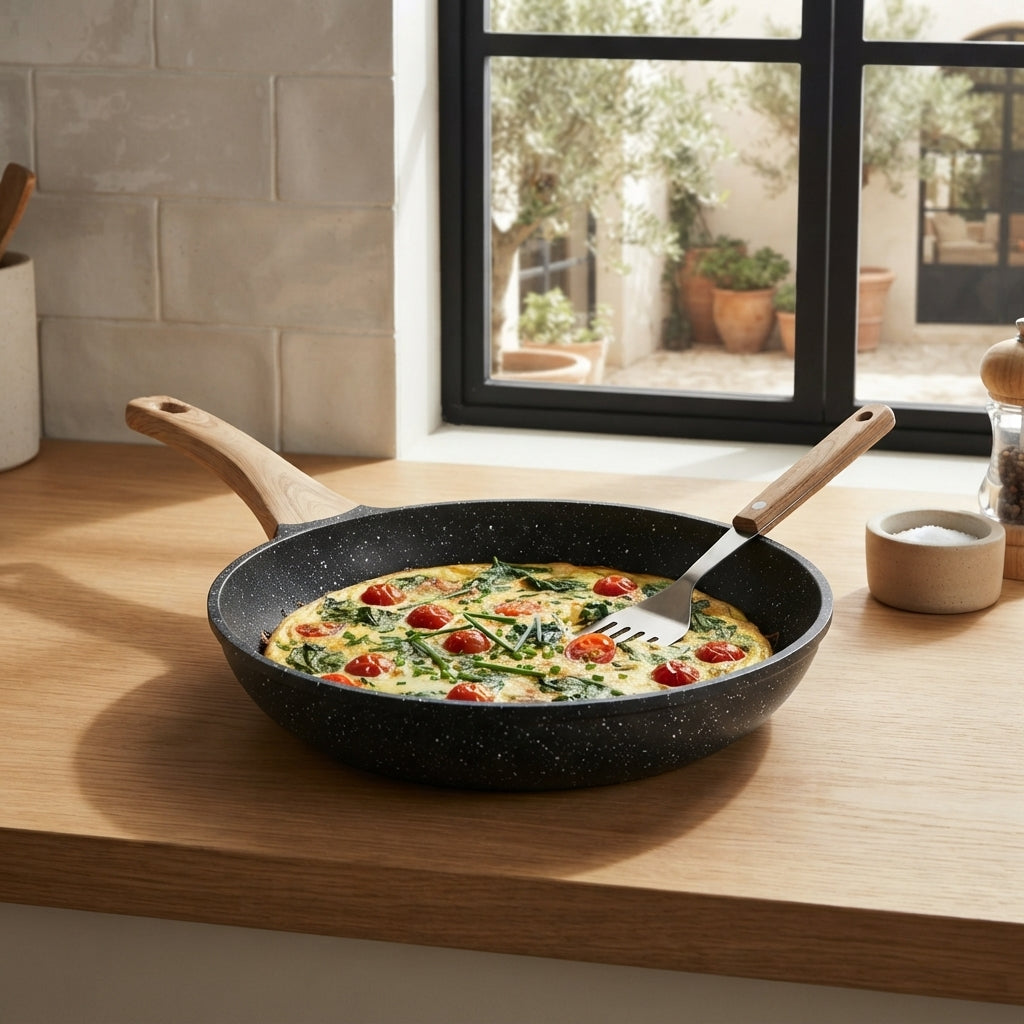 Frigideira Antiaderente HotChef 26cm: Performance e Elegância na Sua Cozinha - (AYD254-15)