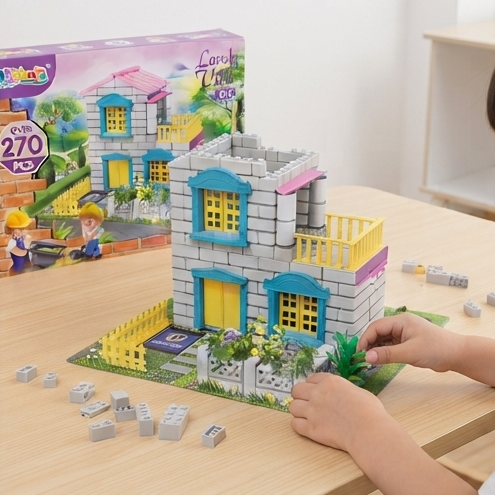 Lovely Villa Building Kit: Fun and Creativity with Every Block - (AYD301-5)