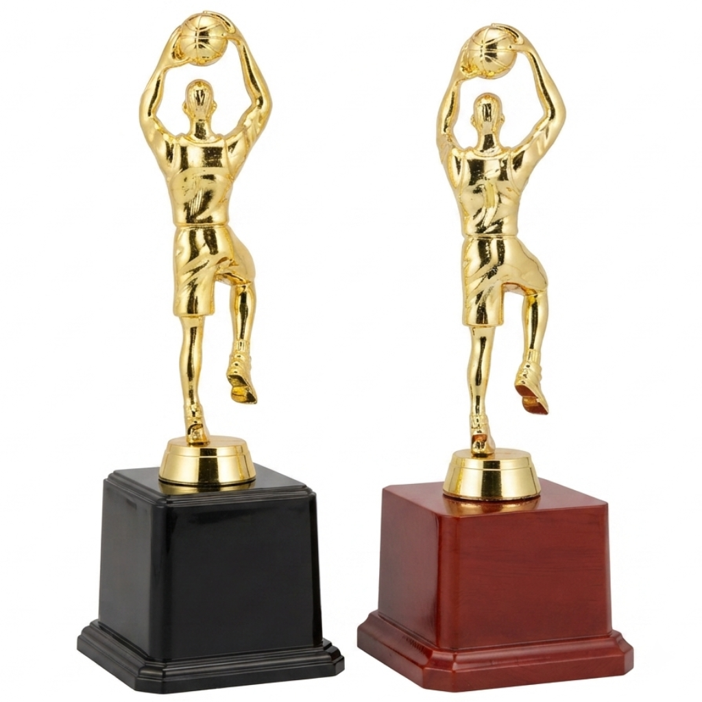 Troféu Lances de Ouro: Homenagem à Precisão e ao Talento no Basquete - (AYD82-23)