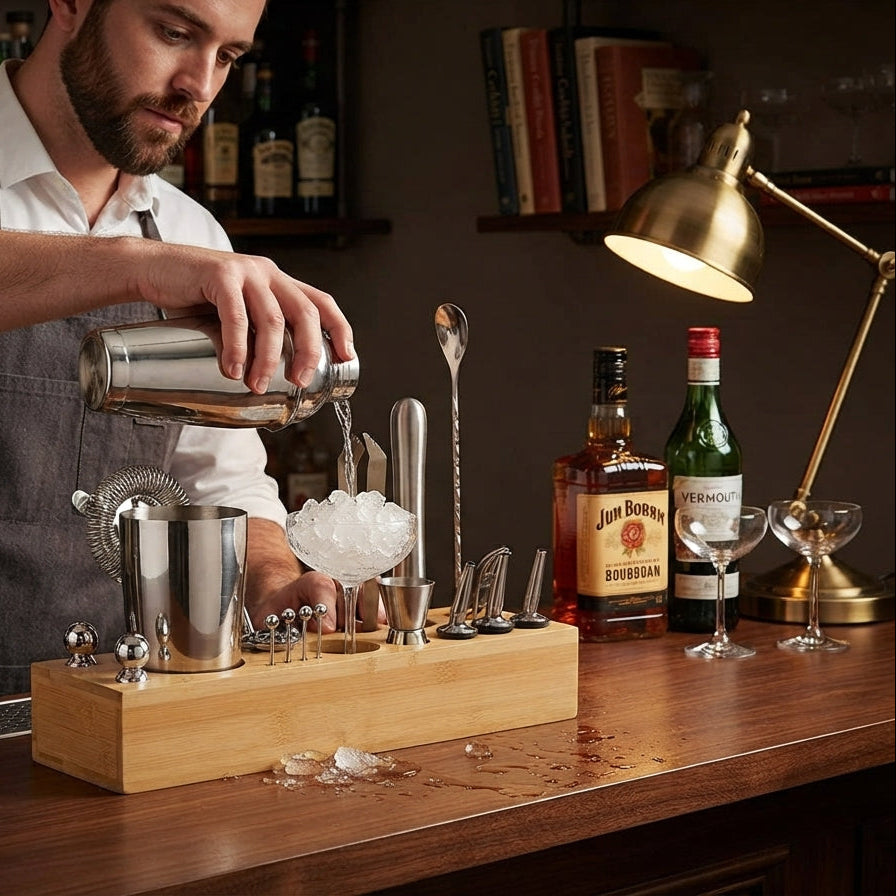 Master Bartender Kit: Sofisticação e Praticidade para os Seus Melhores Cocktails - (AYD233-88)