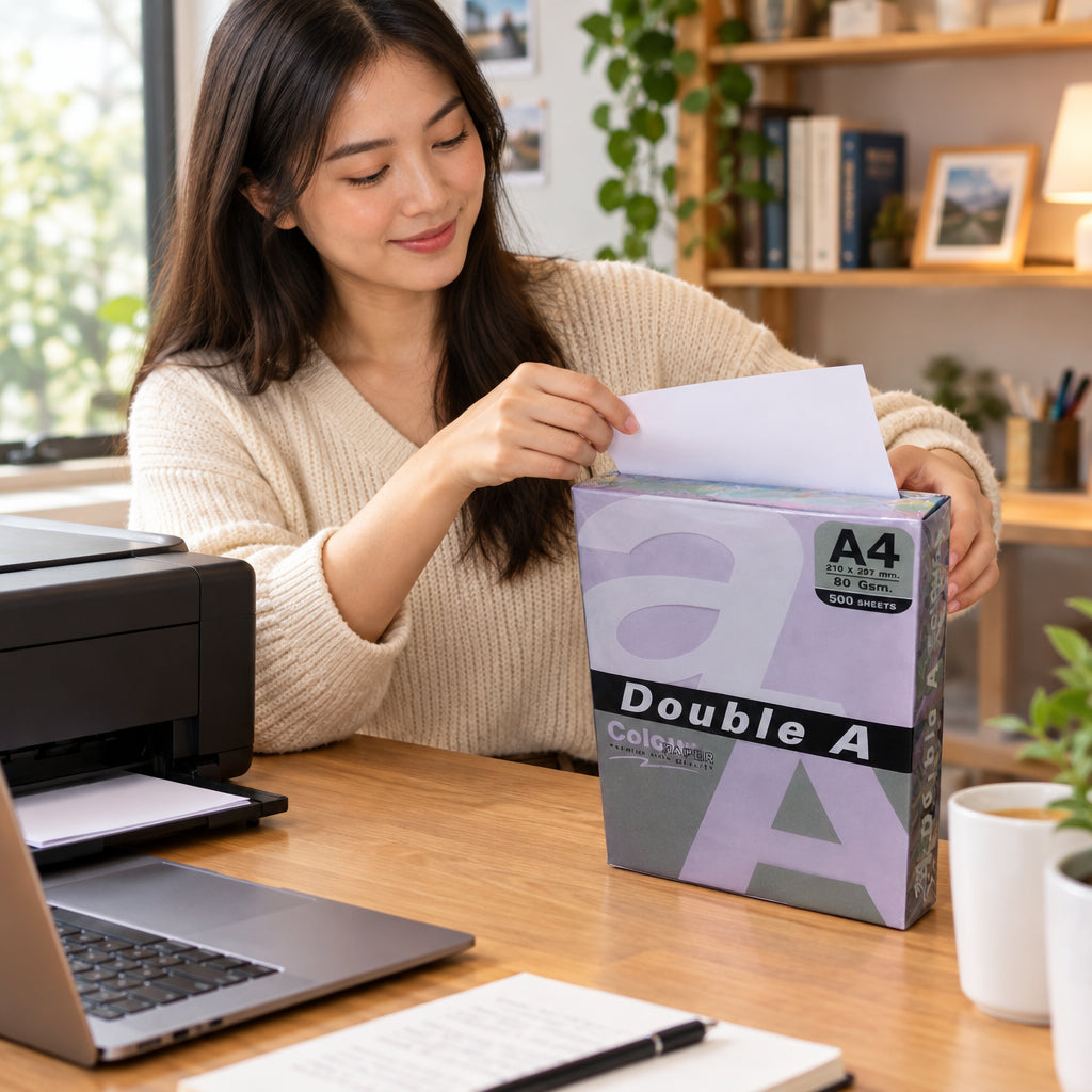 Double A A4 Colored Copy Paper, 500 Sheets - (PAP0007)