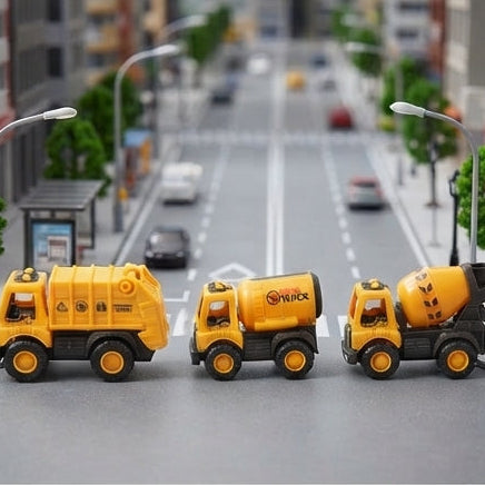 'Mega Builders' Construction Fleet Kit: Adventure and Fun in Miniature - (AYC315-29)