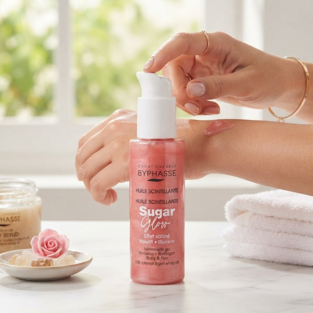 Sugar Glow Byphasse – O Toque Rosado e Luminoso para a Sua Pele e Cabelos