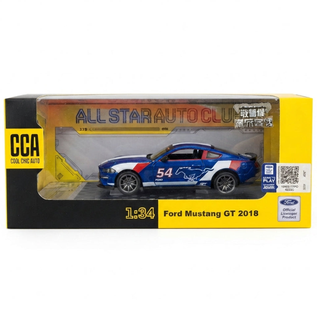 Ford Mustang GT 2018 Edição Limitada: Produto Oficial Licenciado com Acabamento Premium - (AYC315-2)