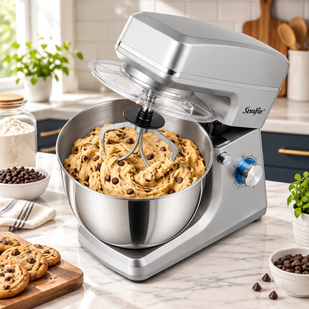 Sonifer Stand Mixer SF-8066 1500W: Potência Profissional e Grande Capacidade para a Sua Cozinha - (SF-8066)