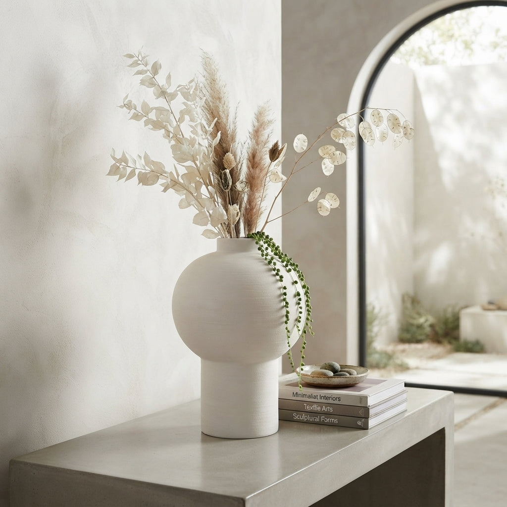Modern Nordic Ceramic Vase, 25cm - AYD312-29