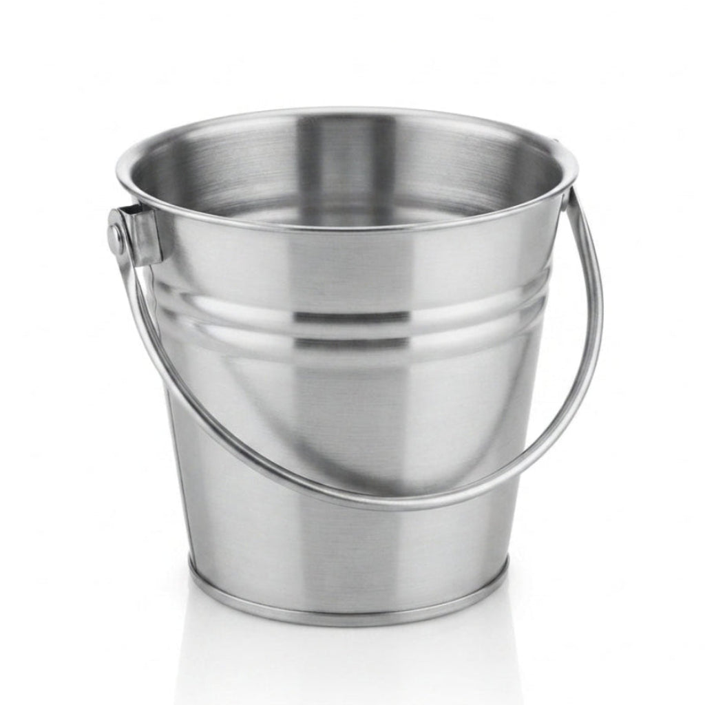Mini Balde de Inox 1,5L com Asa Metálica: O Toque Funcional e Moderno que Faltava - (AYD233-124)