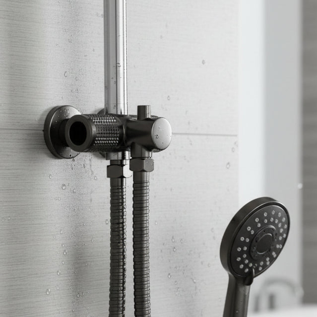 Textured Square T Valve – Style and Hydraulic Precision - (AYA123-1)