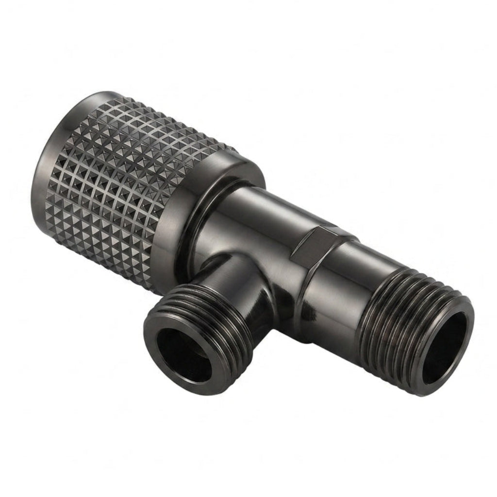 Textured Square T Valve – Style and Hydraulic Precision - (AYA123-1)
