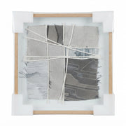 Exclusive Series, 40/40cm: Three-Dimensional and Textile Art Elegantly Framed - (AYD313-7)