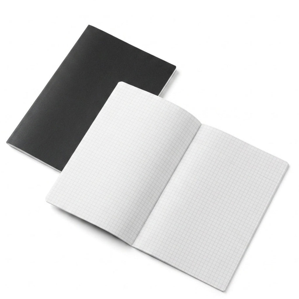 Caderno Executivo Noveduca A4 Quadriculado: Design Sofisticado e Durabilidade para Estudos e Trabalho