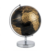 Elegância Global, 14cm: Globo Geográfico com Acabamento Moderno - (AYC329-9)