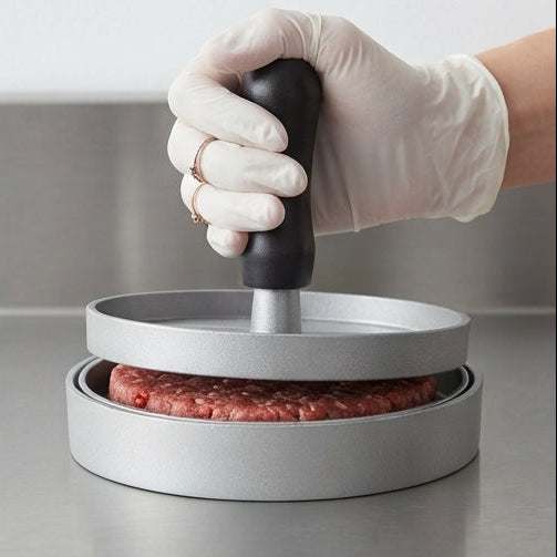 Prensa e Modelador de Hambúrguer 11.5cm: Praticidade e Padrão Profissional para os Seus Grelhados - (AYD310-31)