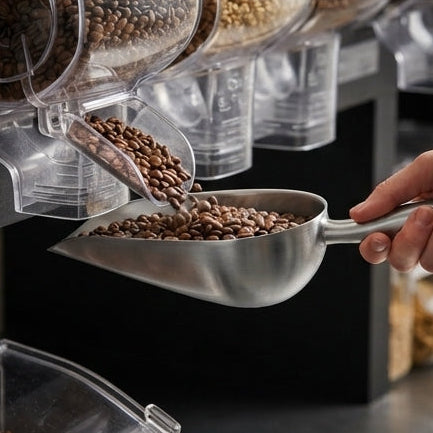Ice Scoop 29cm Stainless Steel: Agility and Efficiency in Handling Ingredients - (AYD233-24)